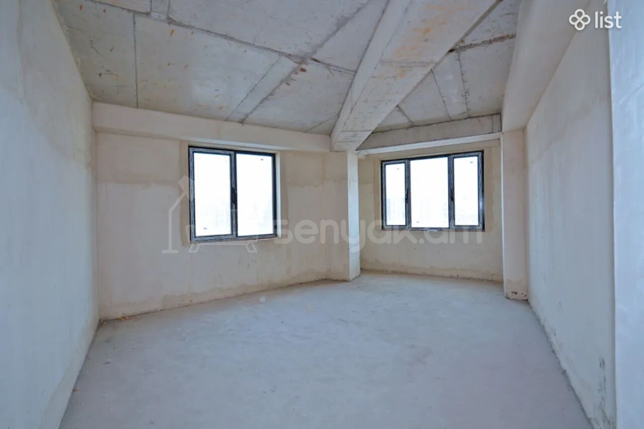 3 Սենյականոց Բնակարան Նորակառույցում, 103քմ, 12/14 հարկ, Պետական Վիճակում