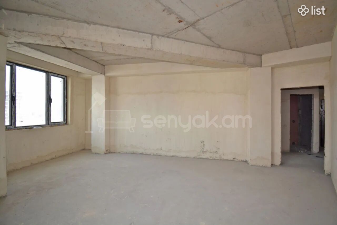 3 Սենյականոց Բնակարան Նորակառույցում, 103քմ, 12/14 հարկ, Պետական Վիճակում