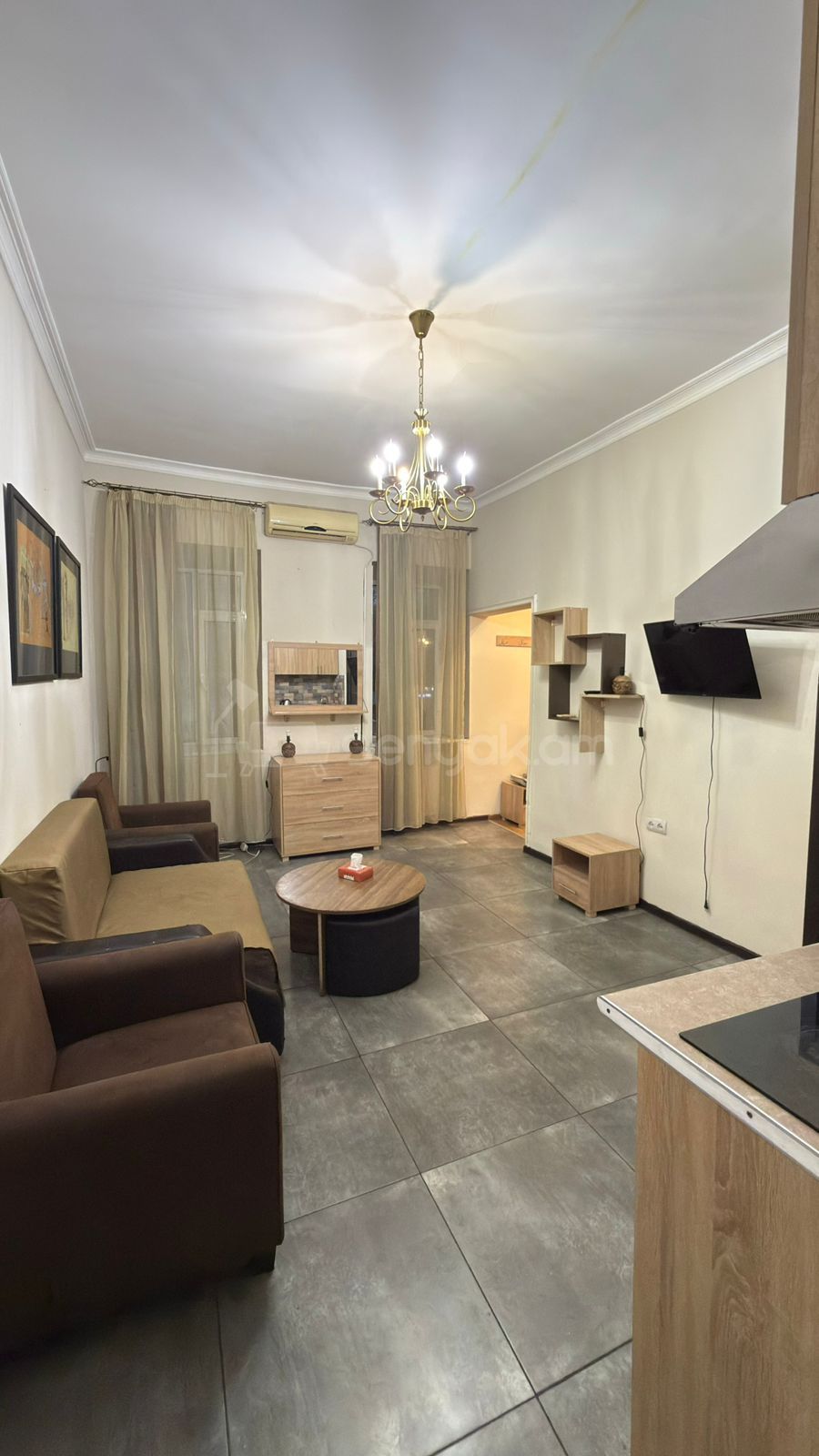 2 Սենյականոց Բնակարան Քարե Շենքում, 40քմ, 2/5 հարկ, Կապիտալ Վերանորոգված, Կահավորված, Արևկող