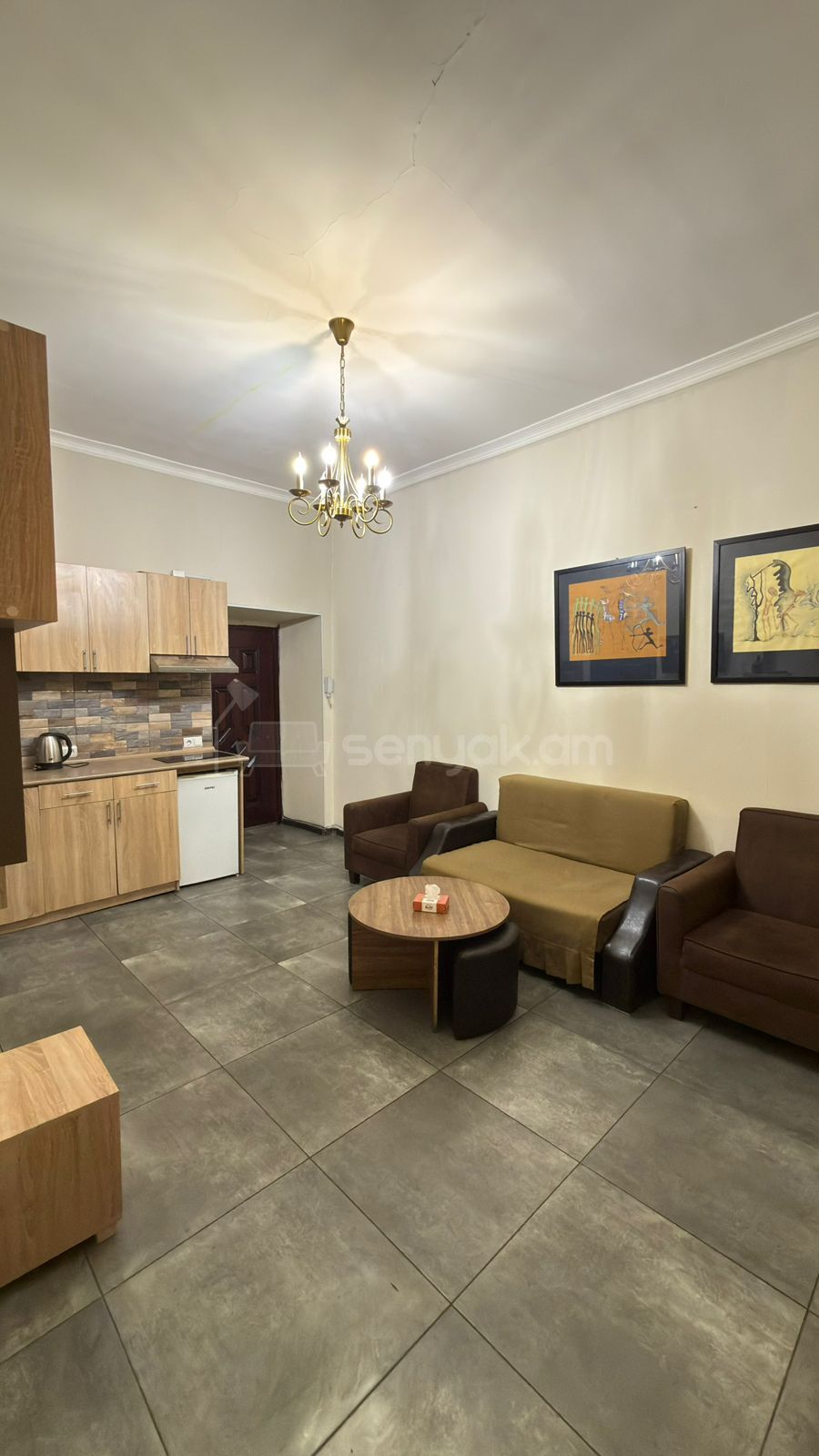 2 Սենյականոց Բնակարան Քարե Շենքում, 40քմ, 2/5 հարկ, Կապիտալ Վերանորոգված, Կահավորված, Արևկող