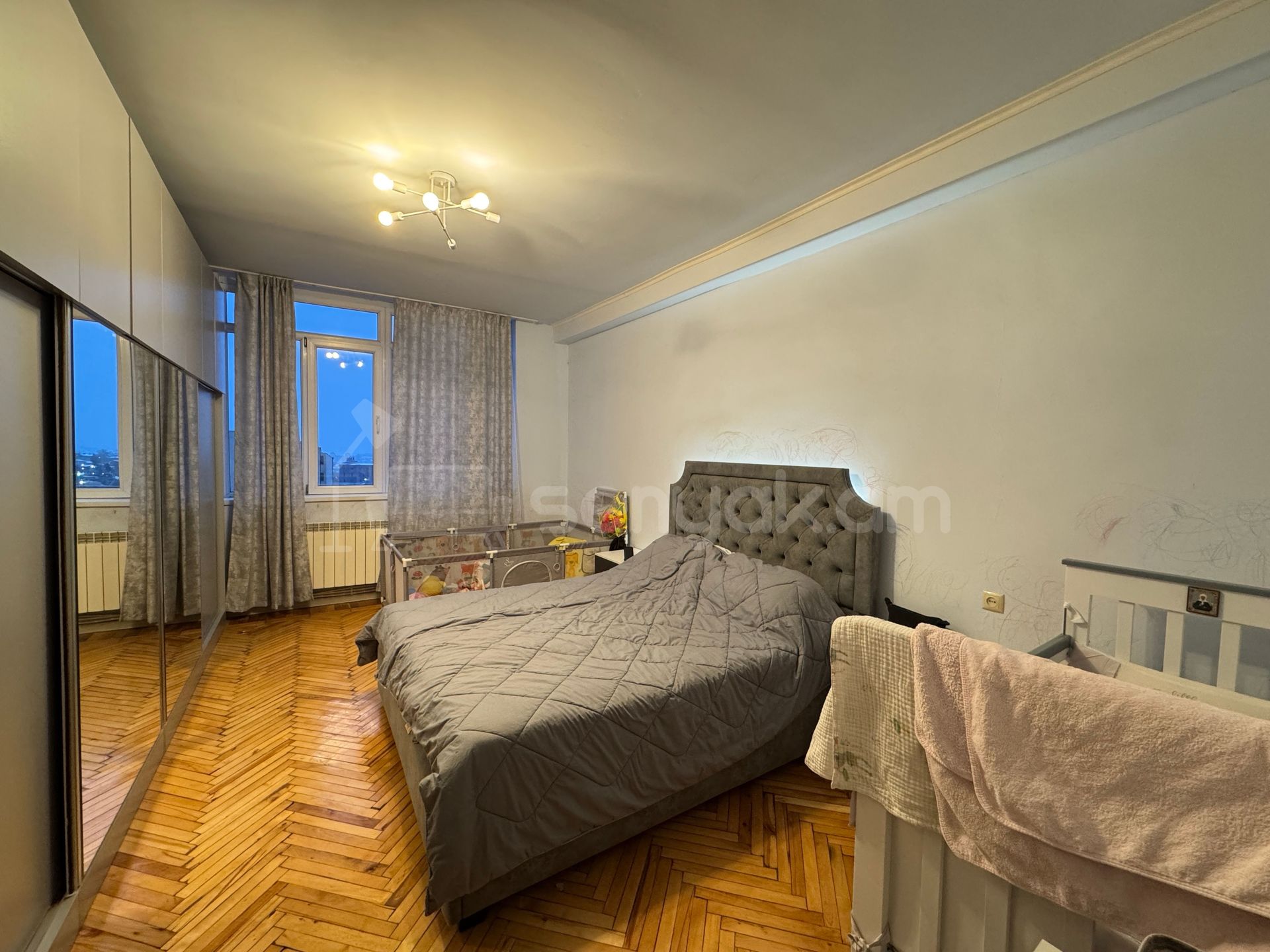 3 Սենյականոց Բնակարան, 99քմ, 9/9 հարկ, Կոսմետիկ Վերանորոգված