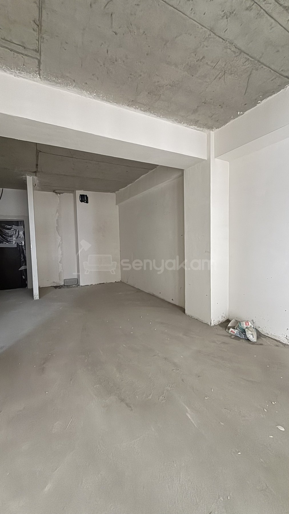 2 Սենյականոց Բնակարան Նորակառույցում, 56քմ, 9/17 հարկ, Զրոյական Վիճակում