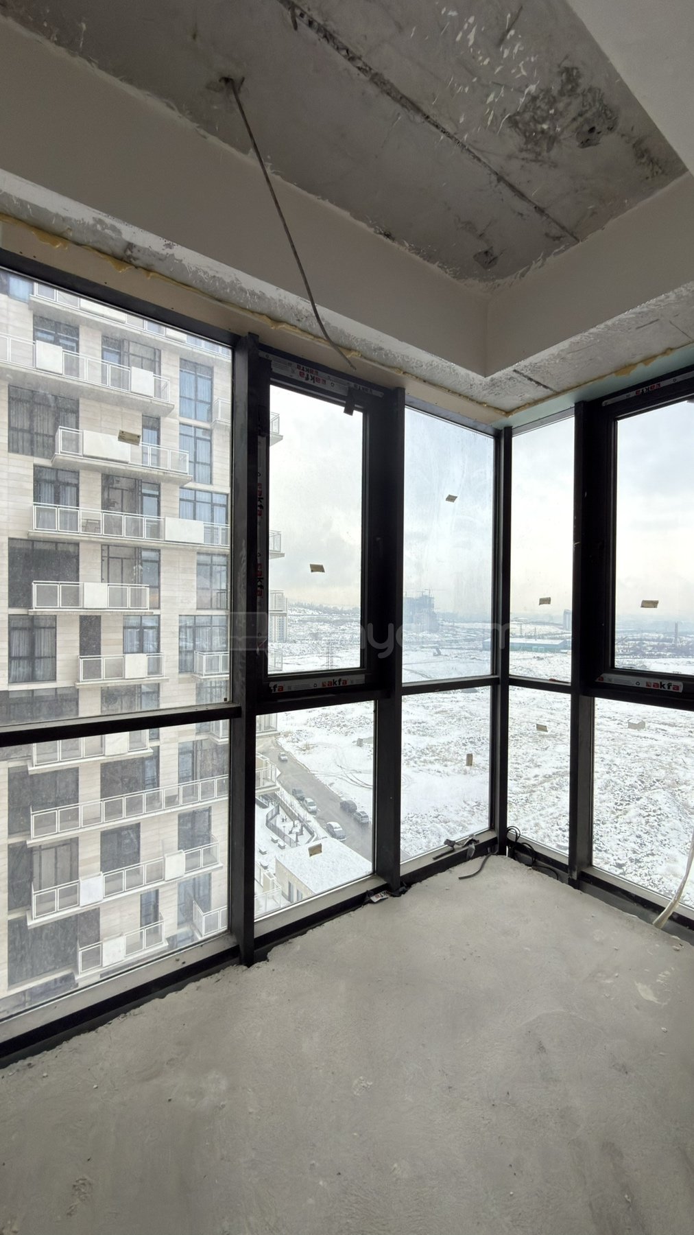 2 Սենյականոց Բնակարան Նորակառույցում, 56քմ, 9/17 հարկ, Զրոյական Վիճակում