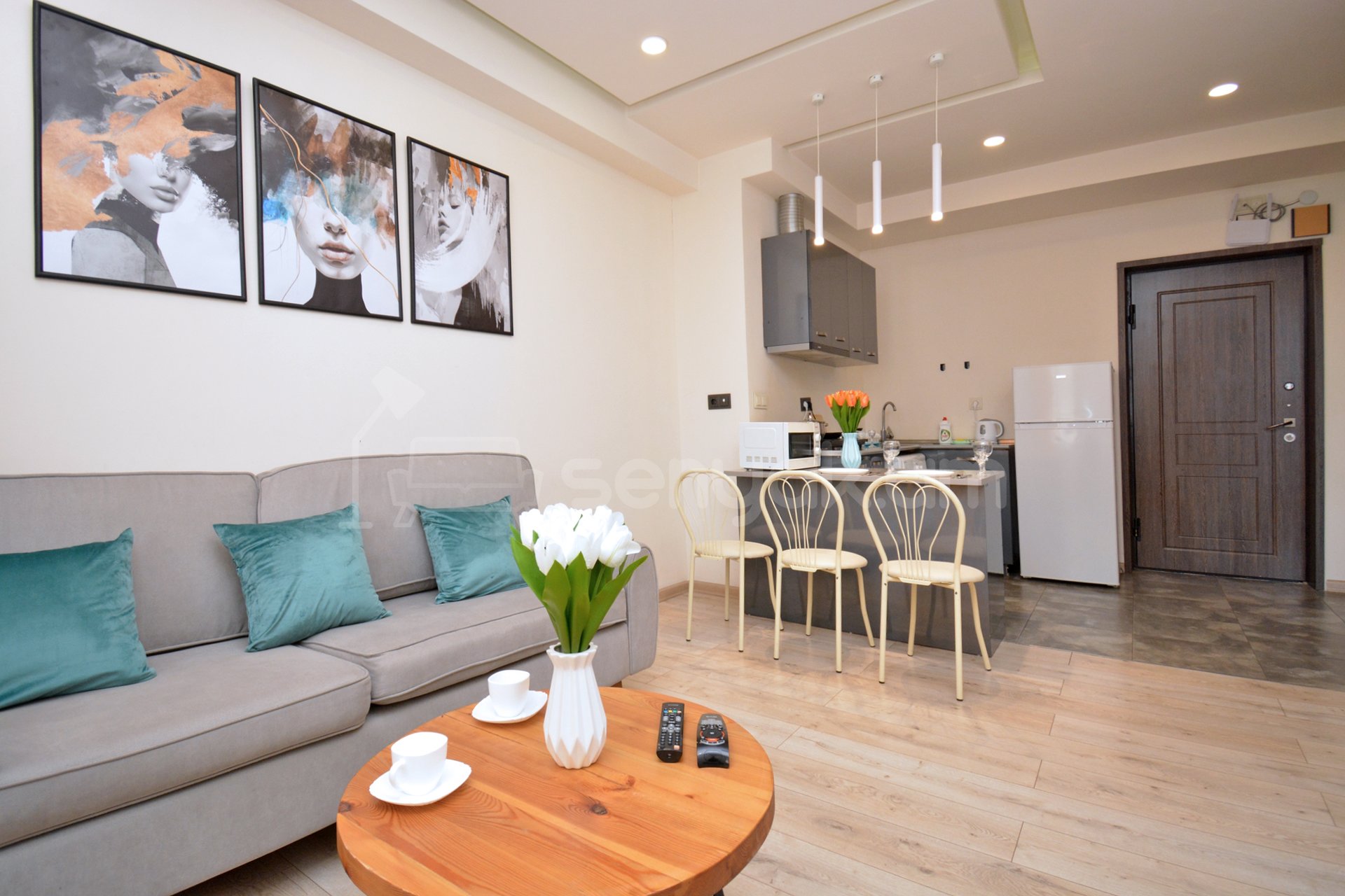 2 Սենյականոց Բնակարան Նորակառույցում, 44քմ, 5/16 հարկ, Կապիտալ Վերանորոգված