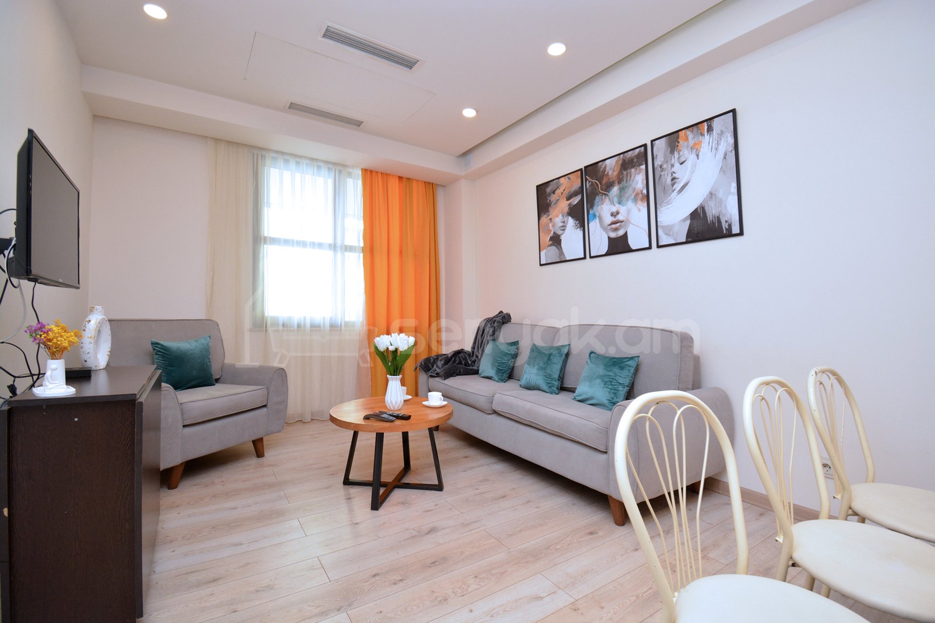 2 Սենյականոց Բնակարան Նորակառույցում, 44քմ, 5/16 հարկ, Կապիտալ Վերանորոգված