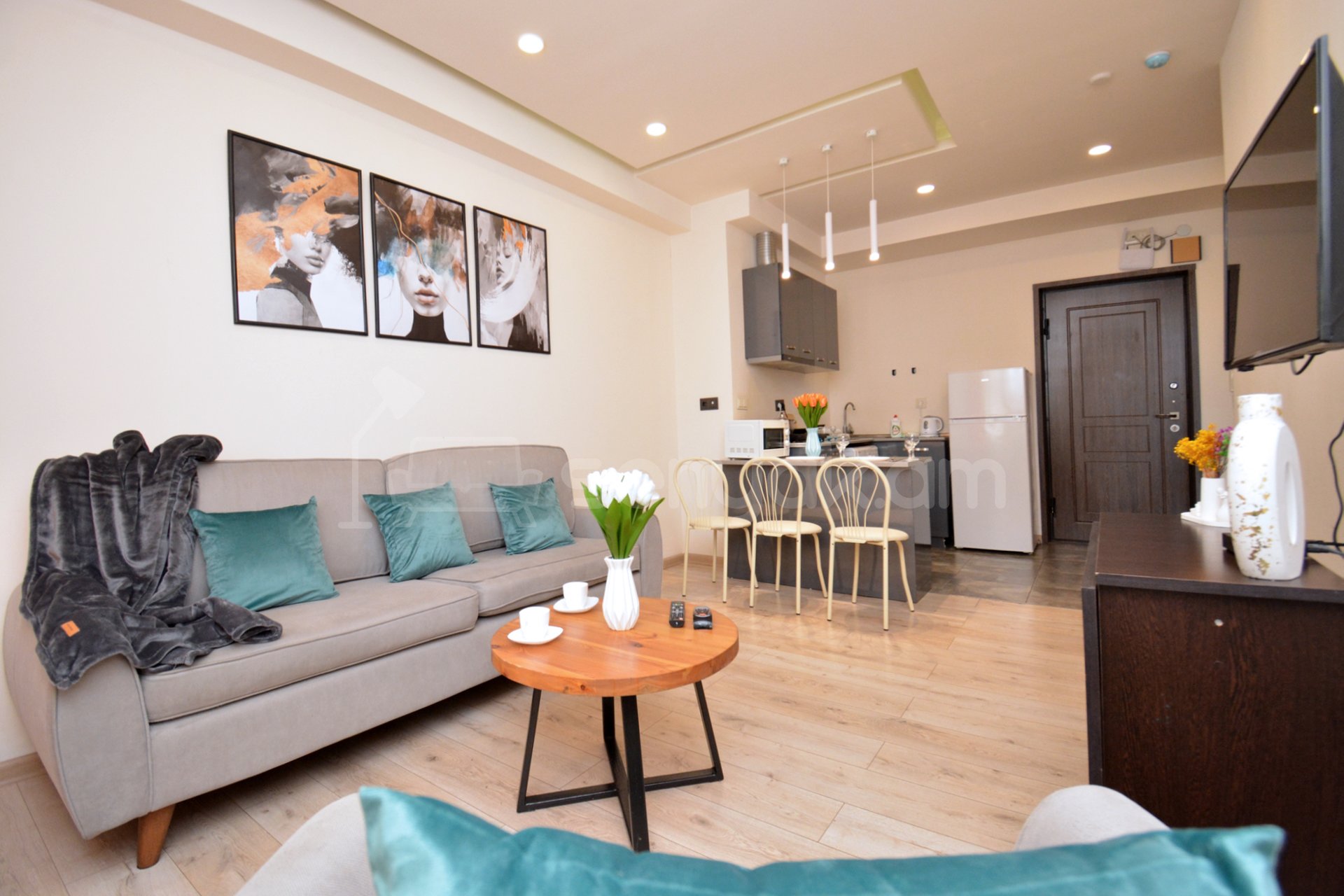 2 Սենյականոց Բնակարան Նորակառույցում, 44քմ, 5/16 հարկ, Կապիտալ Վերանորոգված