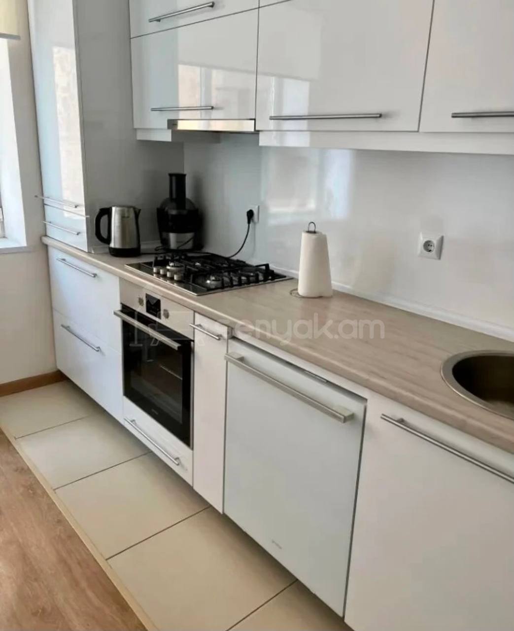 2 Սենյականոց Բնակարան Նորակառույցում, 63քմ, 4/12 հարկ, Կապիտալ Վերանորոգված