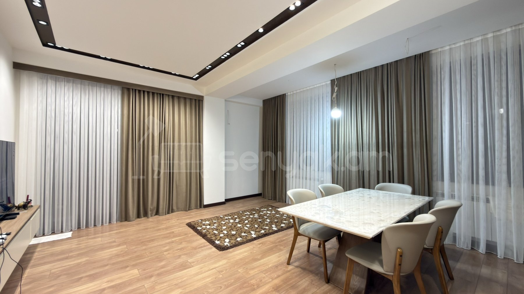 3 Սենյականոց Բնակարան Նորակառույցում, 81քմ, 11/16 հարկ, Դիզայներական Վերանորոգված