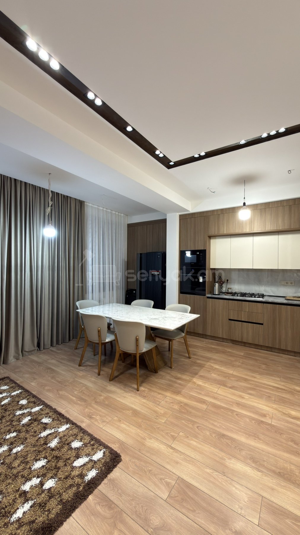 3 Սենյականոց Բնակարան Նորակառույցում, 81քմ, 11/16 հարկ, Դիզայներական Վերանորոգված