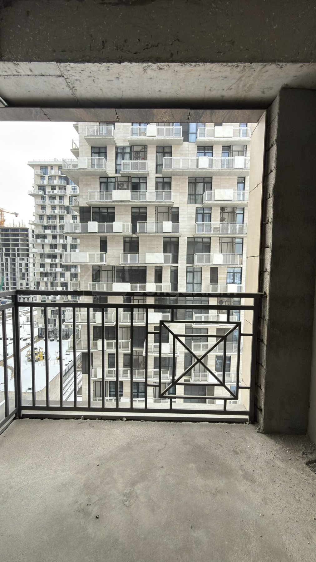 2 Սենյականոց Բնակարան Նորակառույցում, 56քմ, 9/17 հարկ, Զրոյական Վիճակում