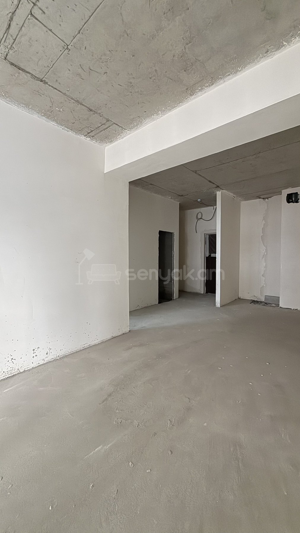 2 Սենյականոց Բնակարան Նորակառույցում, 56քմ, 9/17 հարկ, Զրոյական Վիճակում