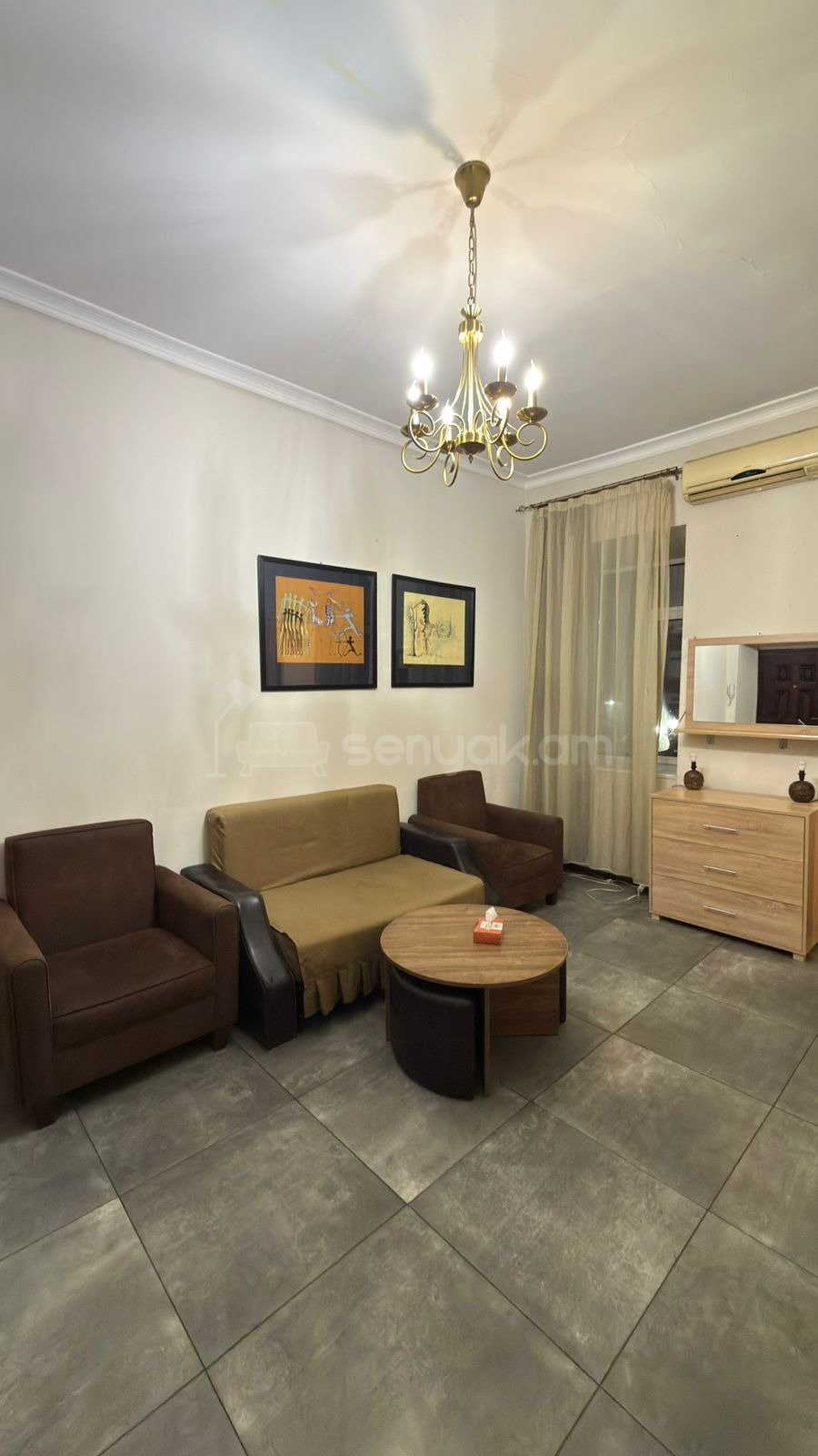 2 Սենյականոց Բնակարան Քարե Շենքում, 40քմ, 2/3 հարկ, Կապիտալ Վերանորոգված, Կահավորված, Արևկող