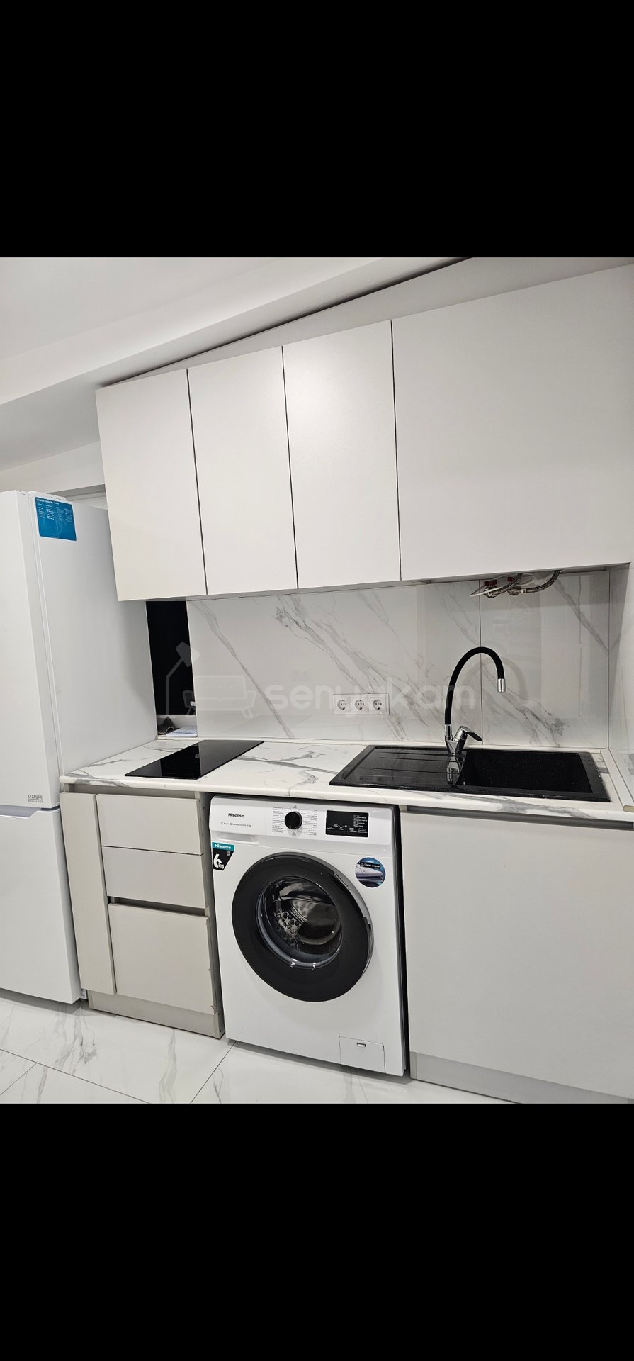 1 Սենյականոց Բնակարան Քարե Շենքում, 28քմ, 1/2 հարկ, Դիզայներական Վերանորոգված, Կահավորված, Արևկող