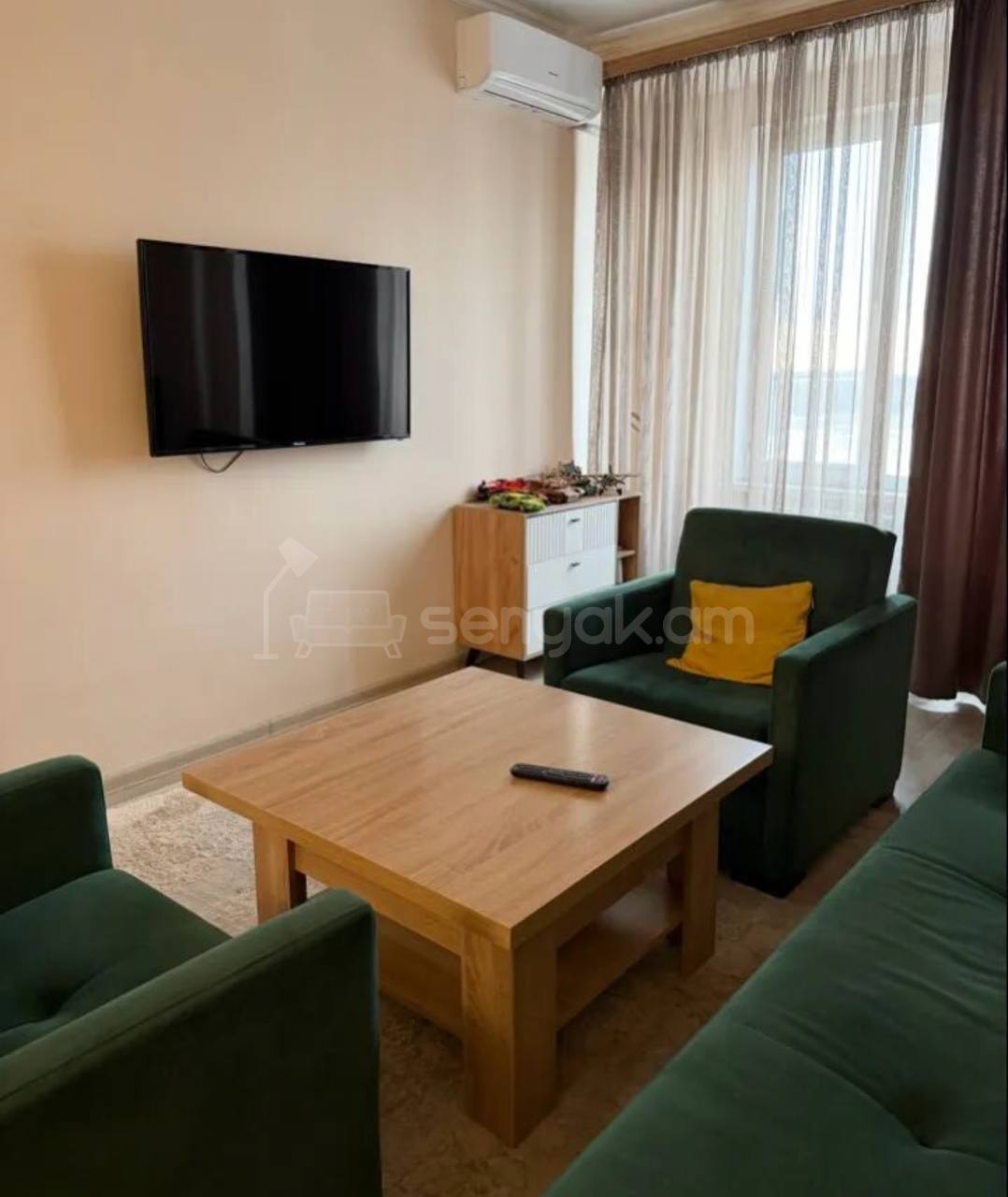 2 Սենյականոց Բնակարան Նորակառույցում, 51քմ, 4/11 հարկ, Կապիտալ Վերանորոգված, Կահավորված, Արևկող