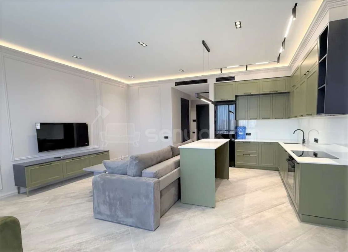 1 Սենյականոց Բնակարան, 47քմ, 3/7 հարկ, Դիզայներական Վերանորոգված, Կահավորված