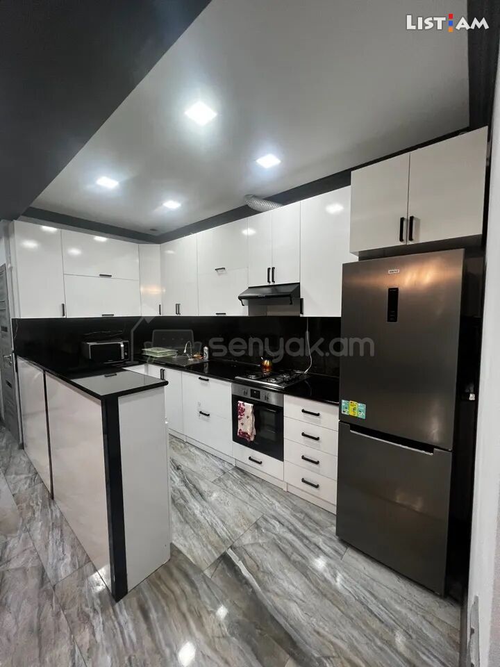 2 Սենյականոց Բնակարան Նորակառույցում, 75քմ, 8/11 հարկ, Կապիտալ Վերանորոգված