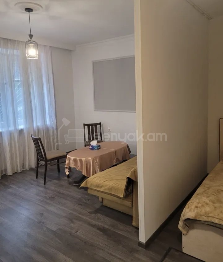 1 Սենյականոց Բնակարան Քարե Շենքում, 45քմ, 2/4 հարկ, Նորմալ Վիճակում, Կահավորված, Արևկող