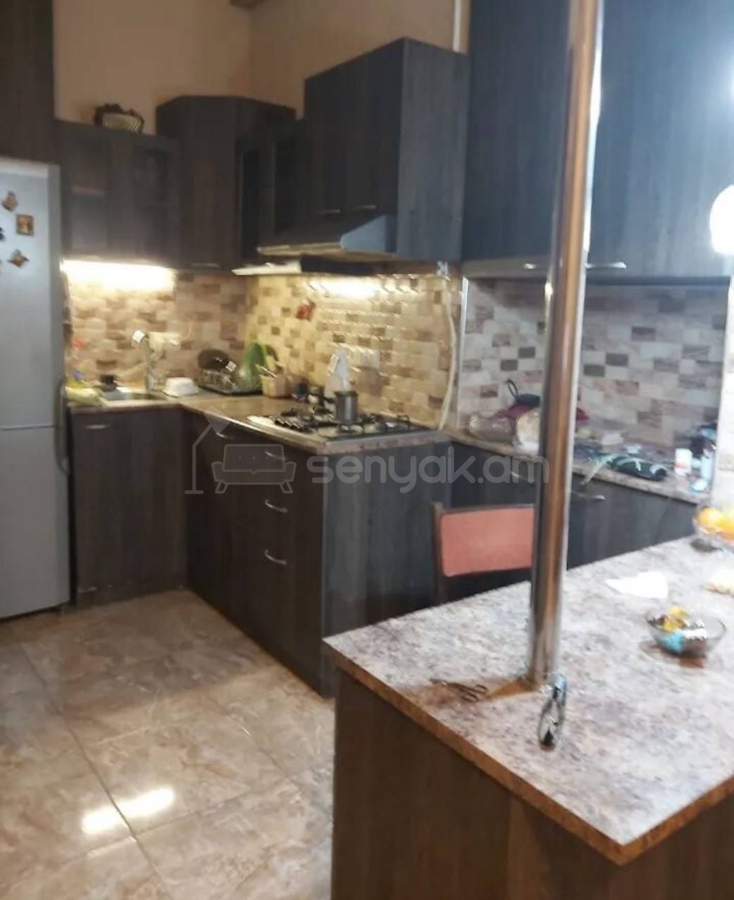 2 Սենյականոց Բնակարան Քարե Շենքում, 62քմ, 2/4 հարկ, Դիզայներական Վերանորոգված, Կահավորված, Արևկող