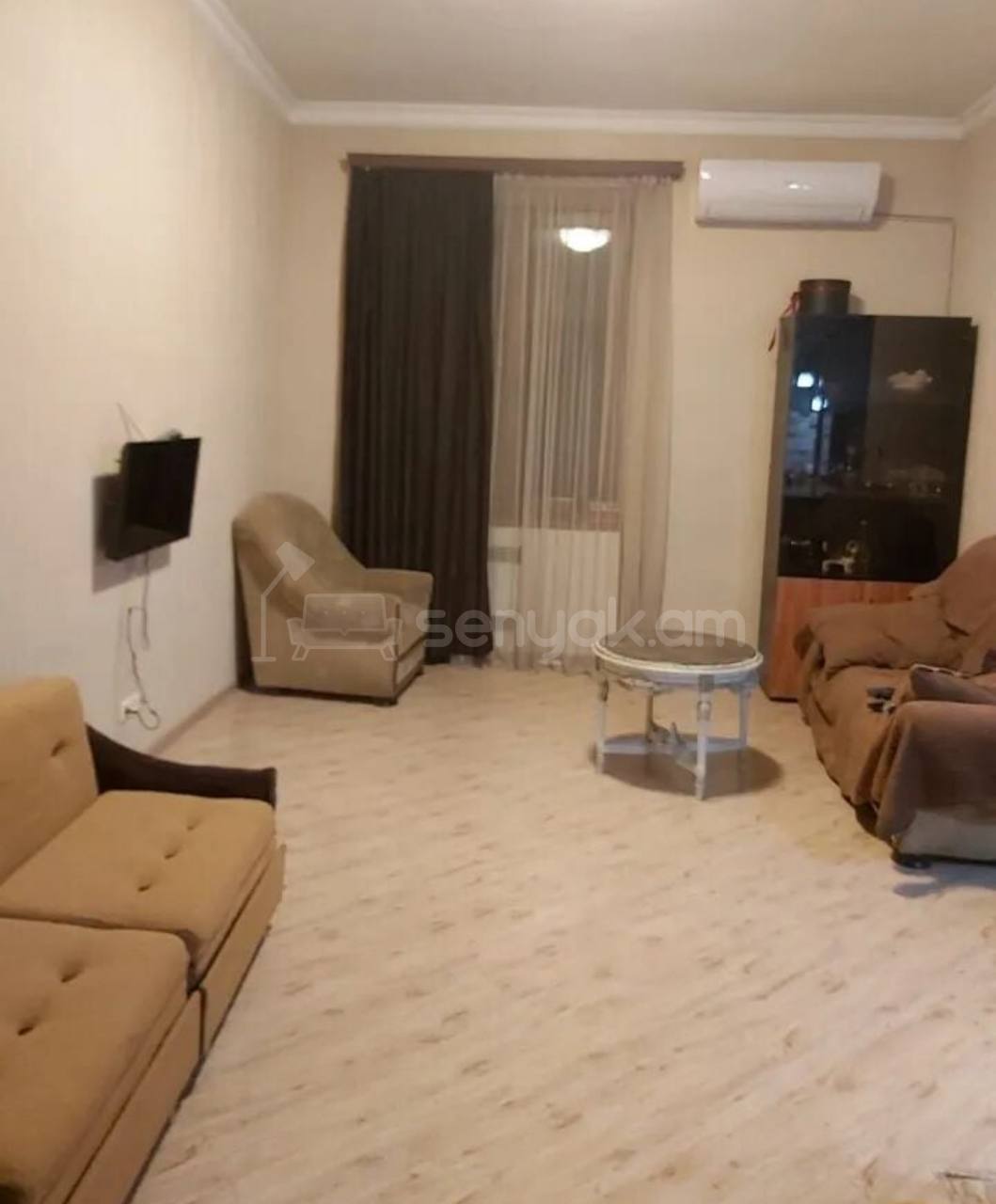 2 Սենյականոց Բնակարան Քարե Շենքում, 62քմ, 2/4 հարկ, Դիզայներական Վերանորոգված, Կահավորված, Արևկող