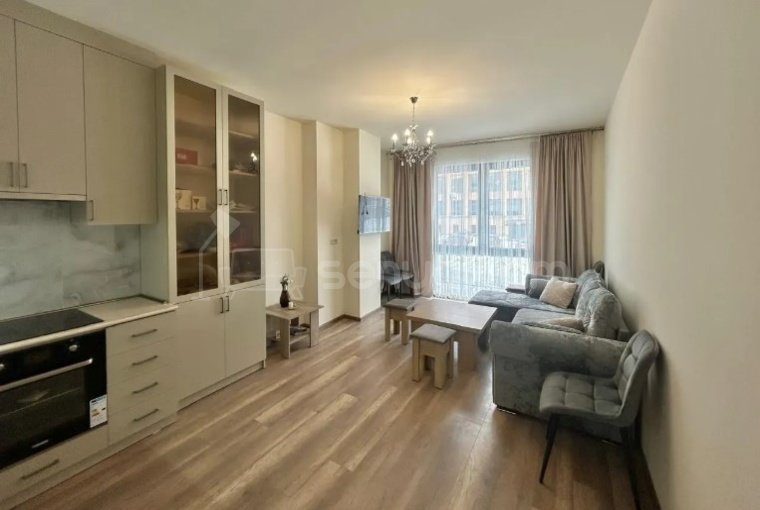 2 Սենյականոց Բնակարան, 51քմ, 3/16 հարկ, Դիզայներական Վերանորոգված, Կահավորված, Արևկող