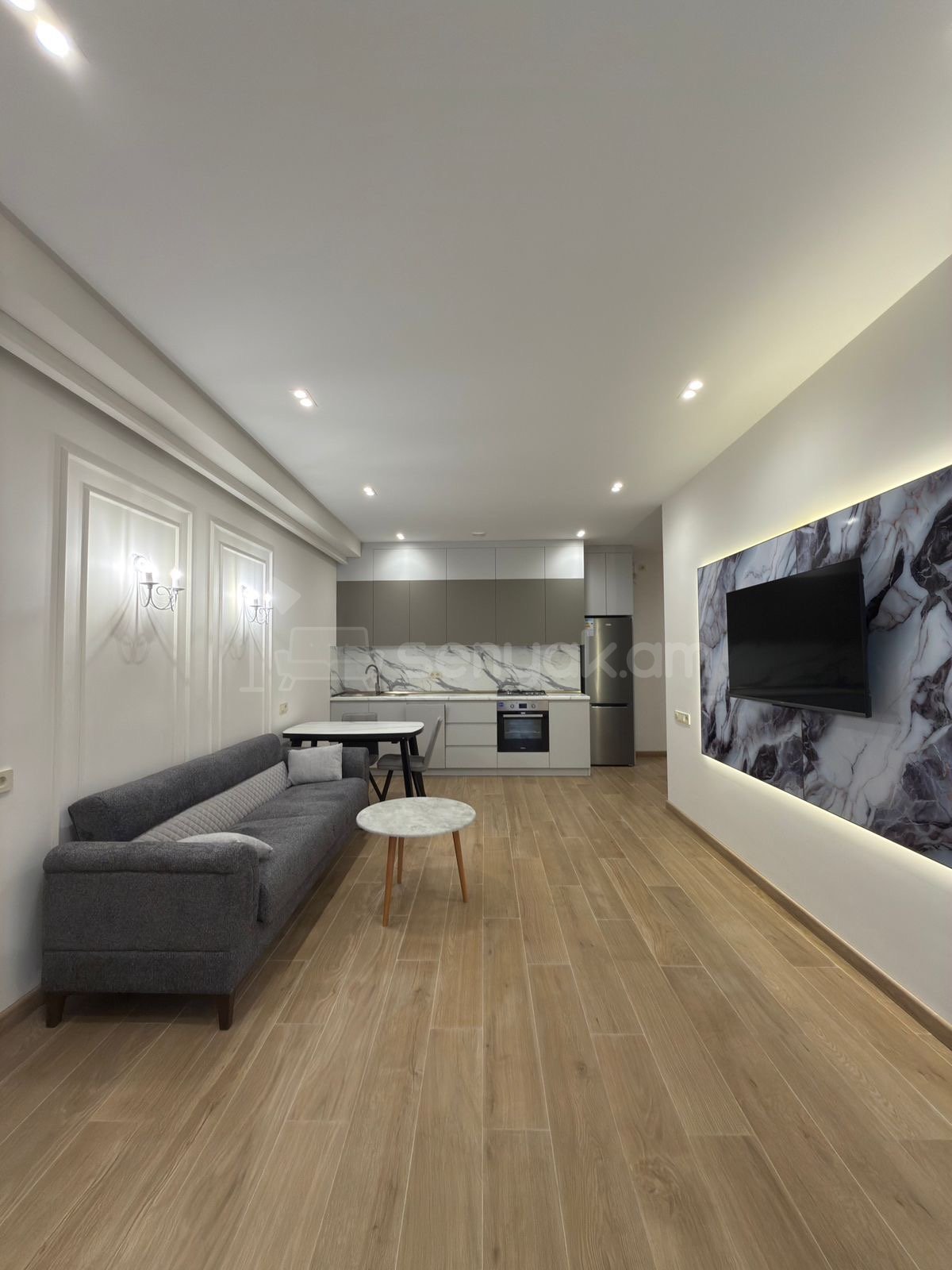 2 Սենյականոց Բնակարան Նորակառույցում, 65քմ, 9/16 հարկ, Դիզայներական Վերանորոգված