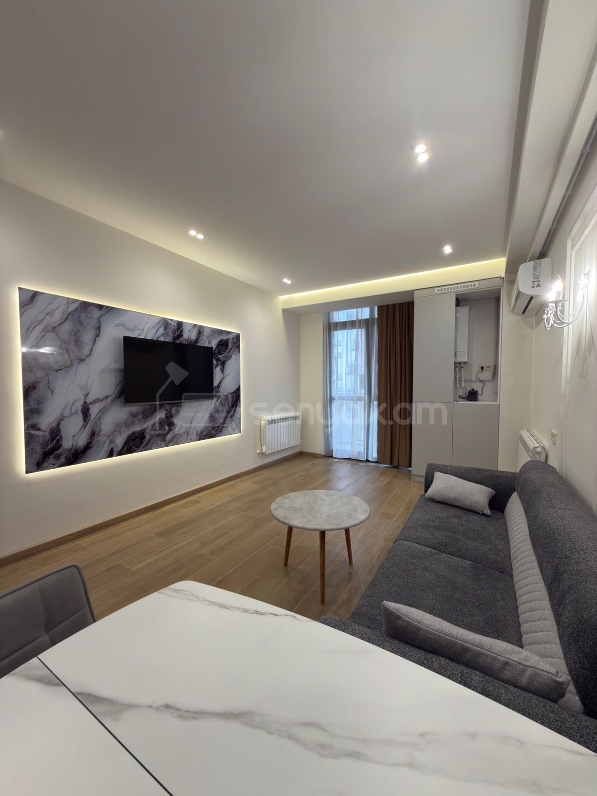 2 Սենյականոց Բնակարան Նորակառույցում, 65քմ, 9/16 հարկ, Դիզայներական Վերանորոգված