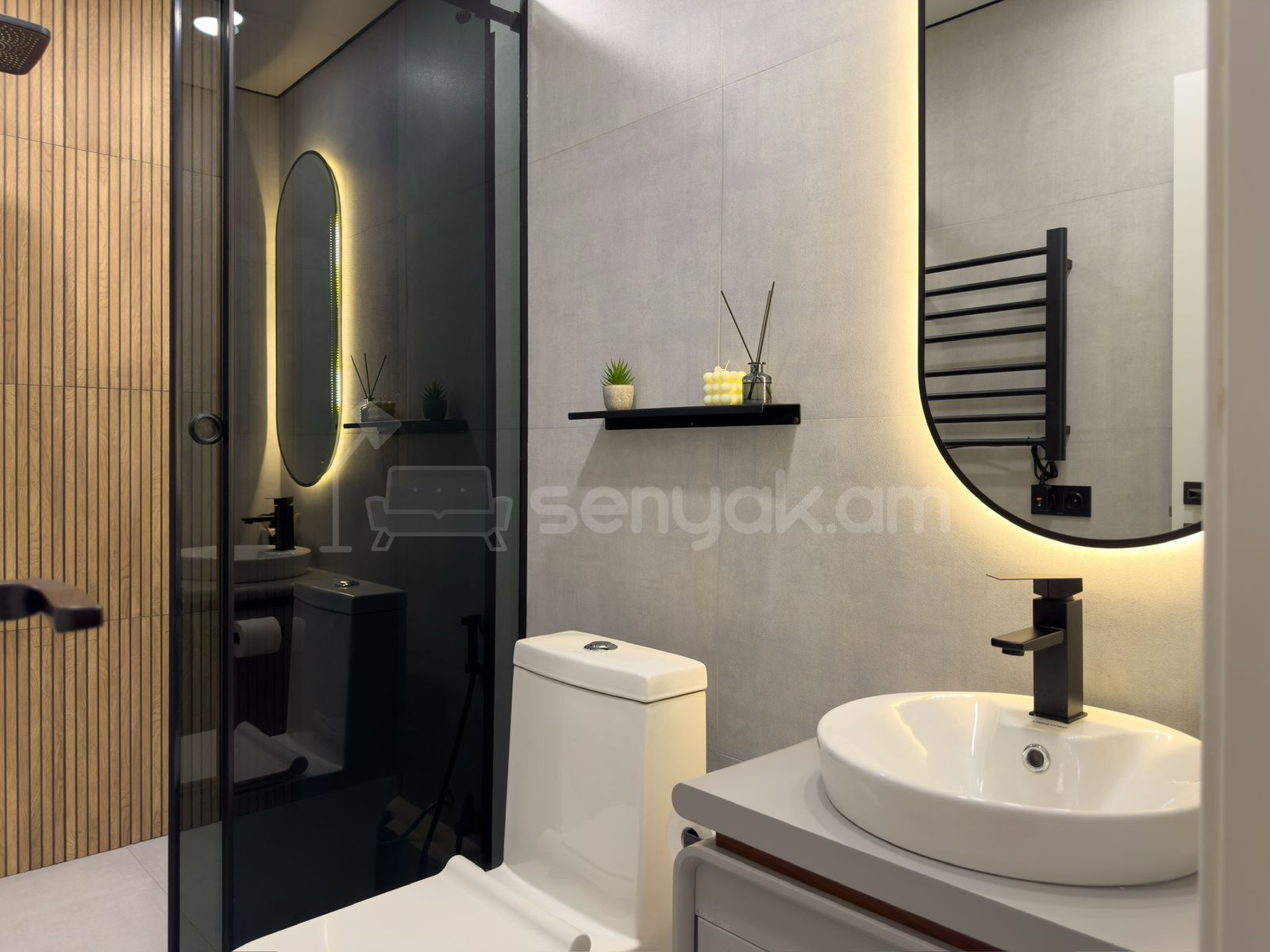 2 Սենյականոց Բնակարան, 50քմ, 2/9 հարկ, Դիզայներական Վերանորոգված