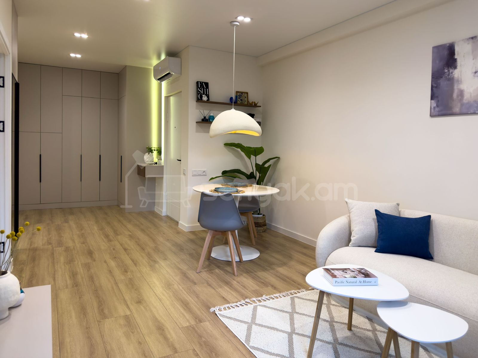 2 Սենյականոց Բնակարան, 50քմ, 2/9 հարկ, Դիզայներական Վերանորոգված