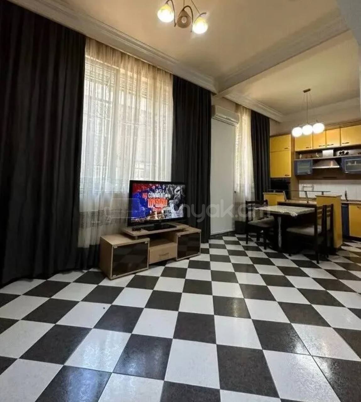 2 Սենյականոց Բնակարան Քարե Շենքում, 60քմ, 1/5 հարկ, Կոսմետիկ Վերանորոգված, Կահավորված