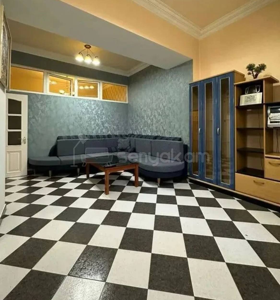 2 Սենյականոց Բնակարան Քարե Շենքում, 60քմ, 1/5 հարկ, Կոսմետիկ Վերանորոգված, Կահավորված