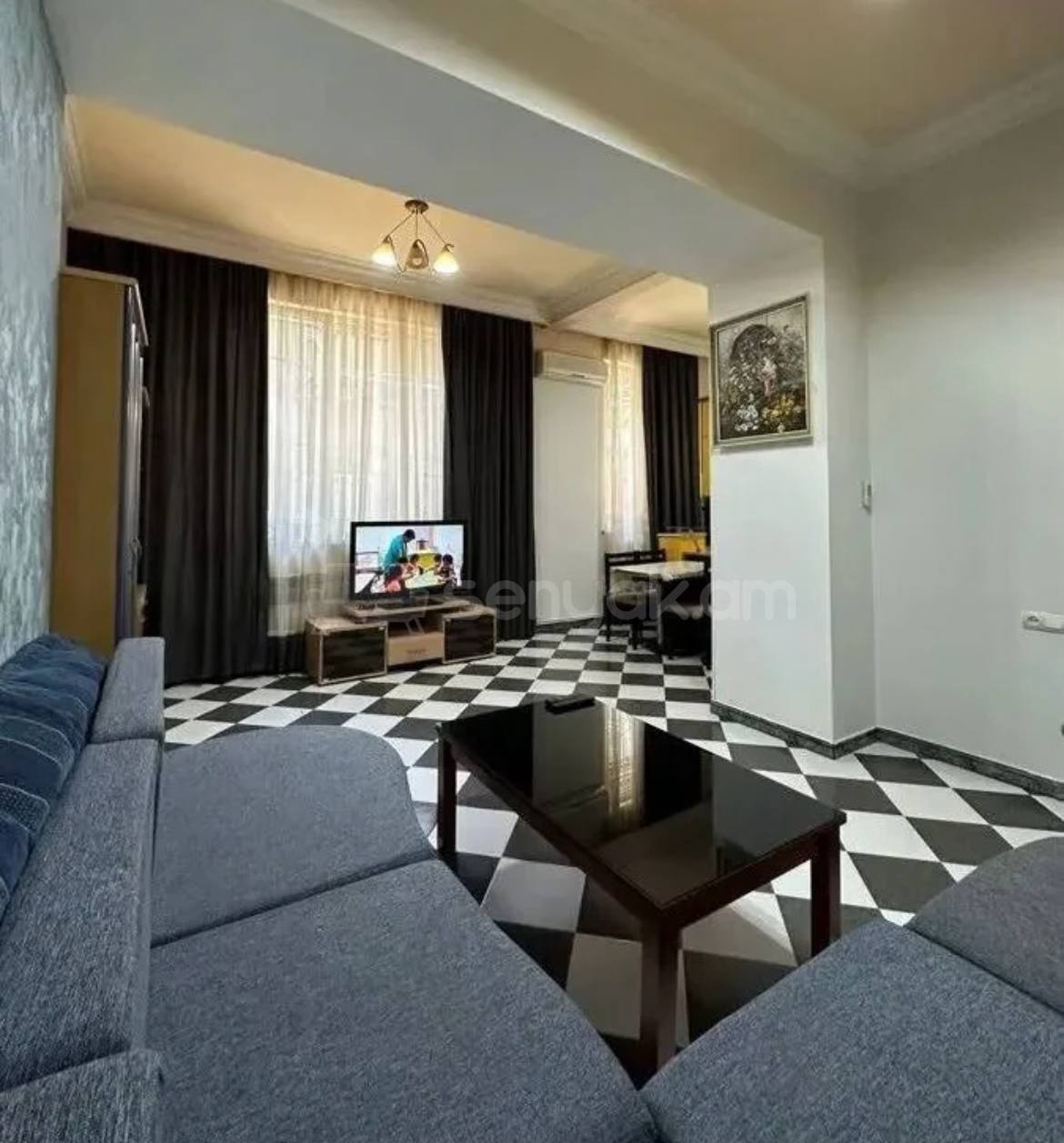 2 Սենյականոց Բնակարան Քարե Շենքում, 60քմ, 1/5 հարկ, Կոսմետիկ Վերանորոգված, Կահավորված