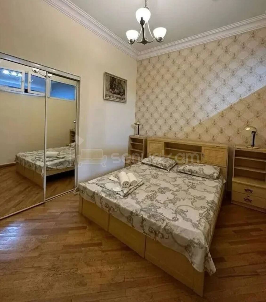 2 Սենյականոց Բնակարան Քարե Շենքում, 60քմ, 1/5 հարկ, Կոսմետիկ Վերանորոգված, Կահավորված