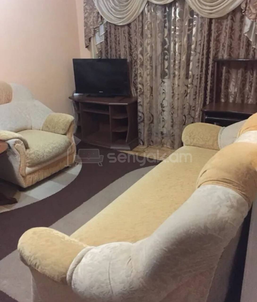 2 Սենյականոց Բնակարան, 51քմ, 5/5 հարկ, Կոսմետիկ Վերանորոգված, Կահավորված