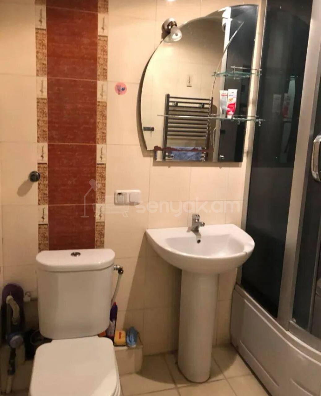 2 Սենյականոց Բնակարան Քարե Շենքում, 55քմ, 5/5 հարկ, Կապիտալ Վերանորոգված, Կահավորված, Արևկող