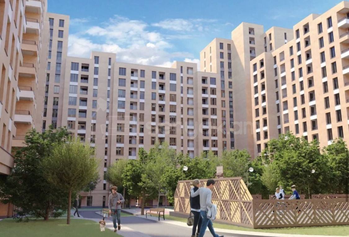 2 Սենյականոց Բնակարան Նորակառույցում, 63քմ, 11/12 հարկ, Զրոյական Վիճակում