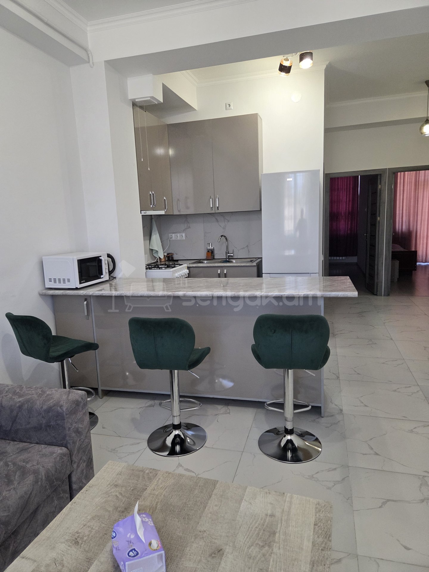 3 Սենյականոց Բնակարան, 65քմ, 1/4 հարկ, Կապիտալ Վերանորոգված