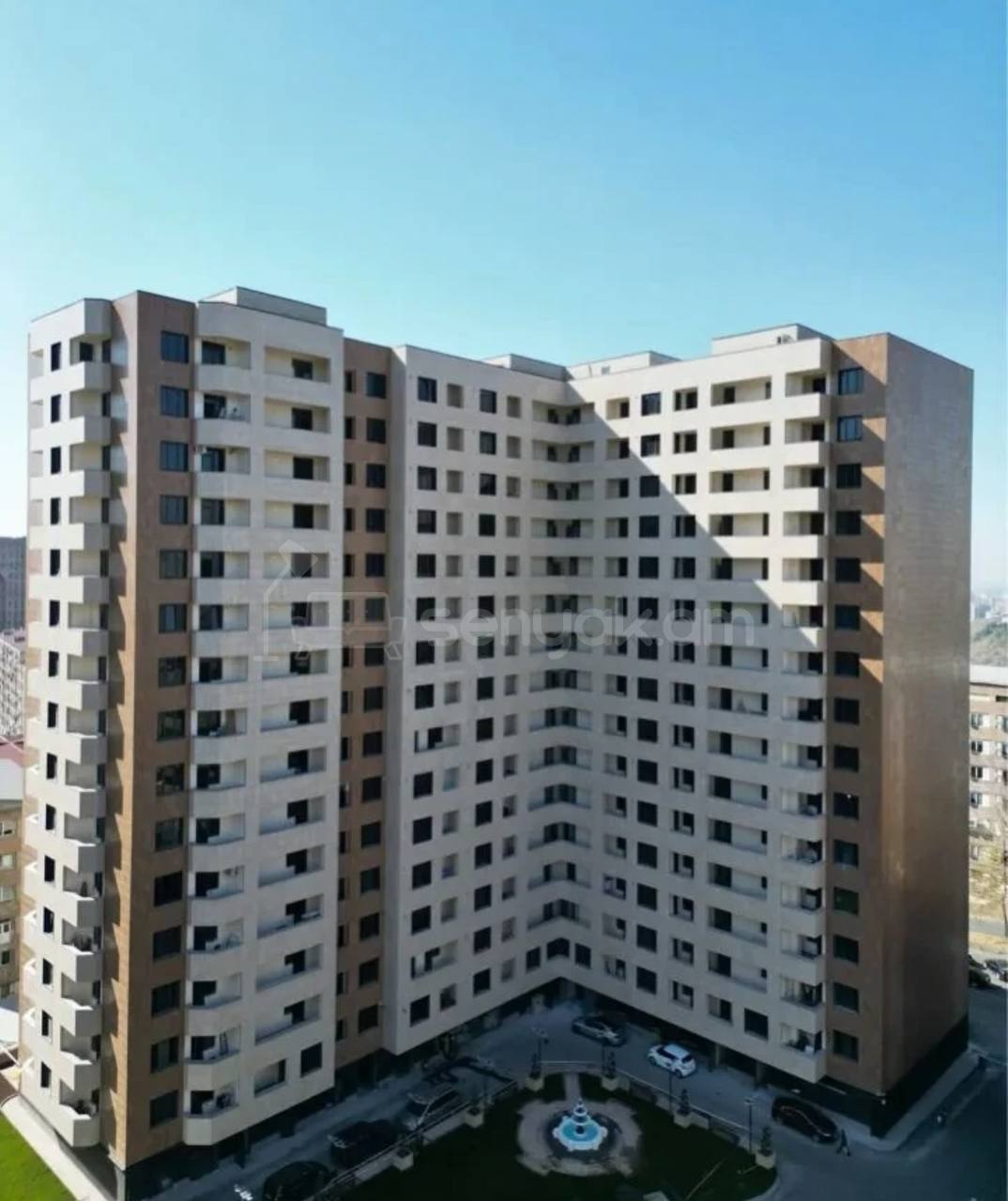 3 Սենյականոց Բնակարան Նորակառույցում, 87քմ, 13/16 հարկ, Զրոյական Վիճակում