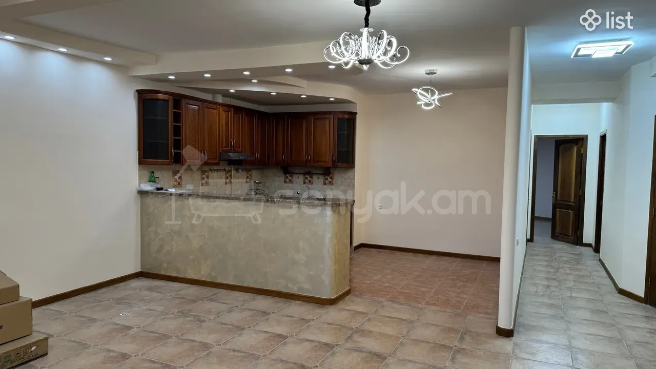 3 Սենյականոց Բնակարան Նորակառույցում, 135քմ, 3/4 հարկ, Կապիտալ Վերանորոգված