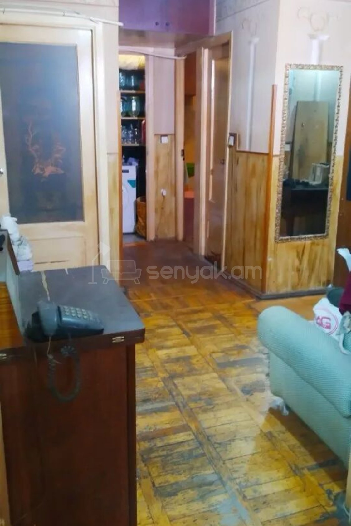 3 Սենյականոց Բնակարան, 102քմ, 4/16 հարկ, Պետական Վիճակում