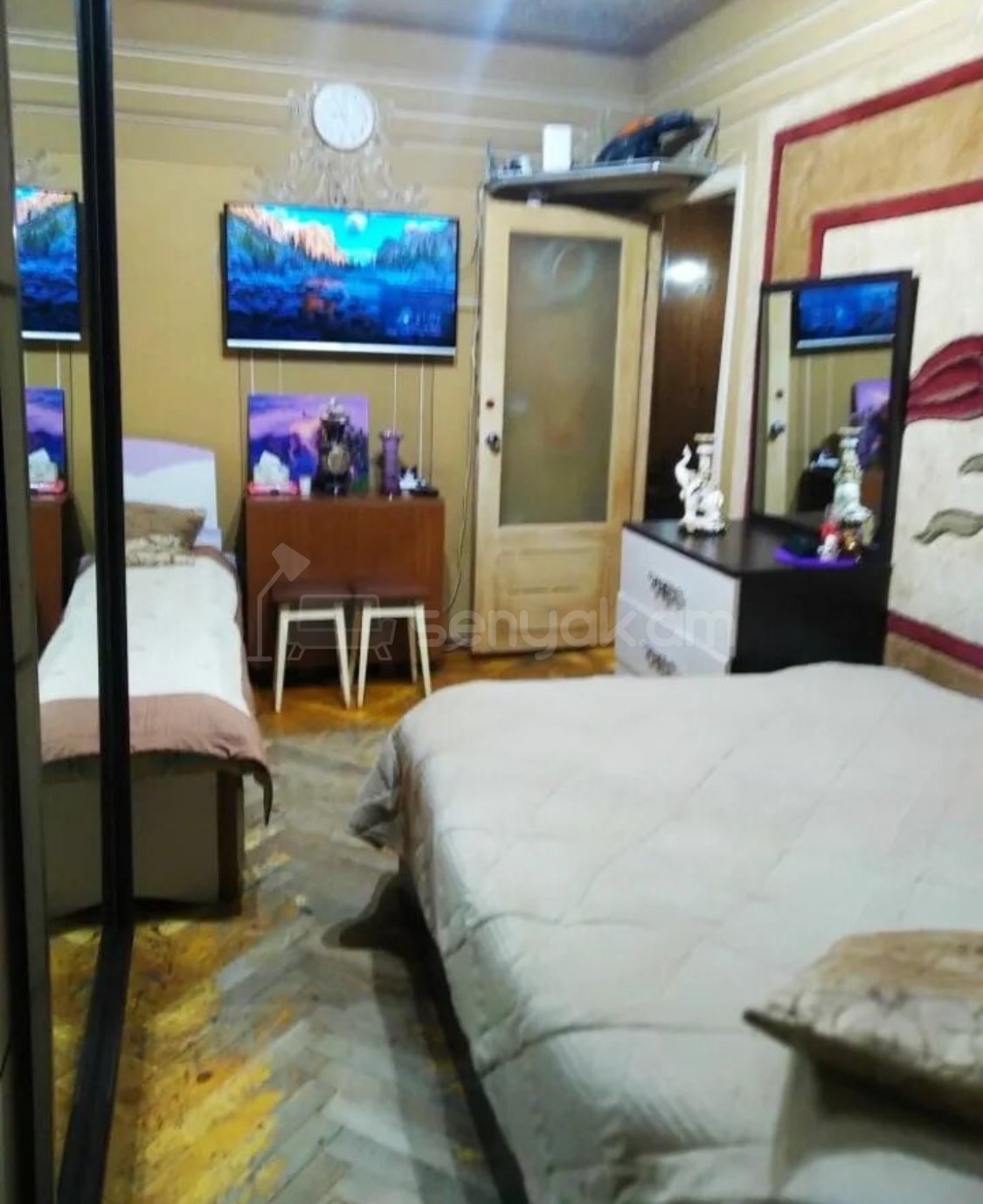 3 Սենյականոց Բնակարան, 102քմ, 4/16 հարկ, Պետական Վիճակում