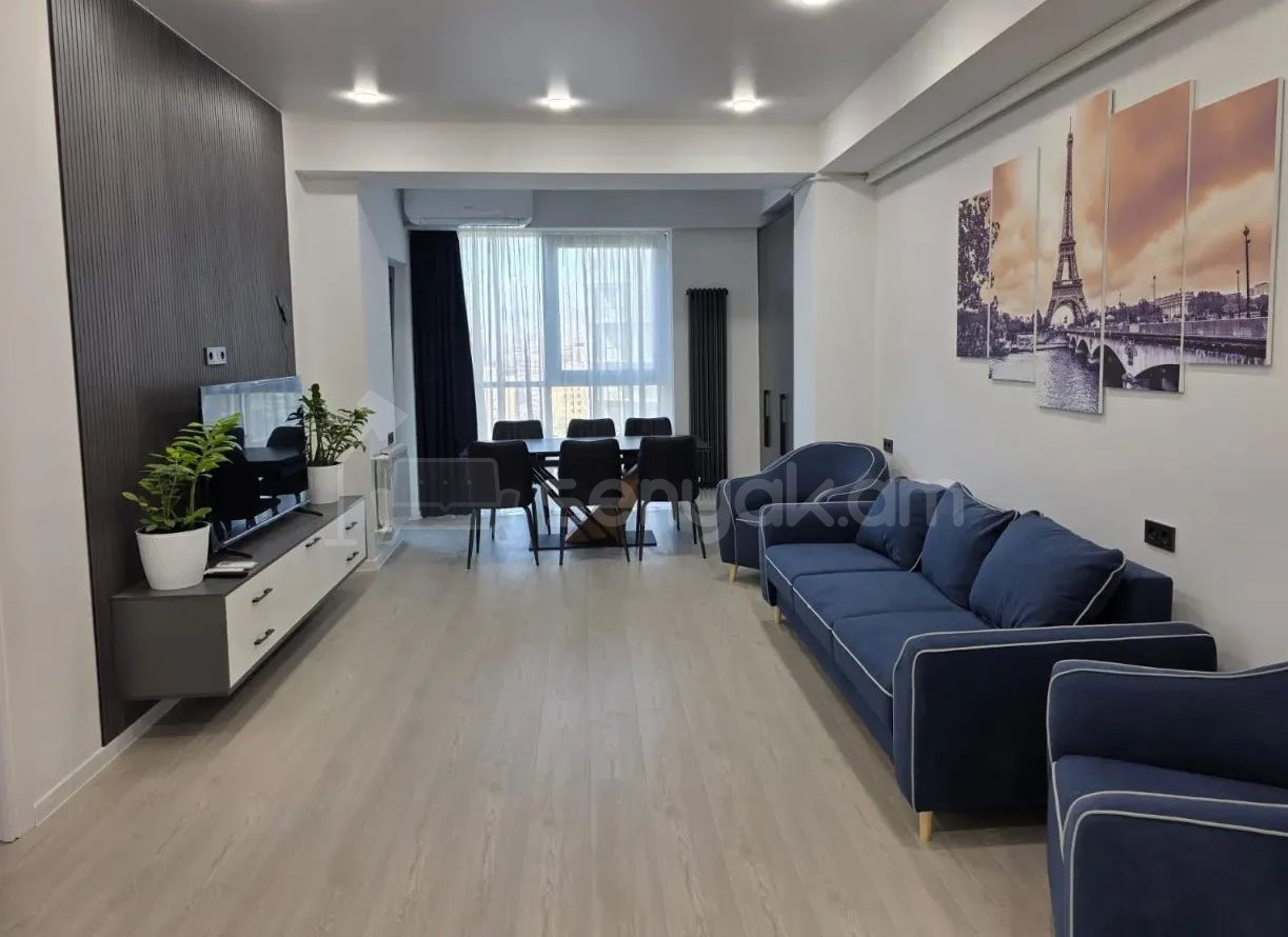 3 Սենյականոց Բնակարան Նորակառույցում, 74քմ, 17/18 հարկ, Կապիտալ Վերանորոգված