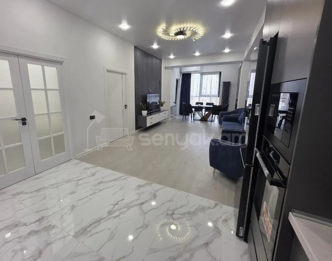 3 Սենյականոց Բնակարան Նորակառույցում, 74քմ, 17/18 հարկ, Կապիտալ Վերանորոգված