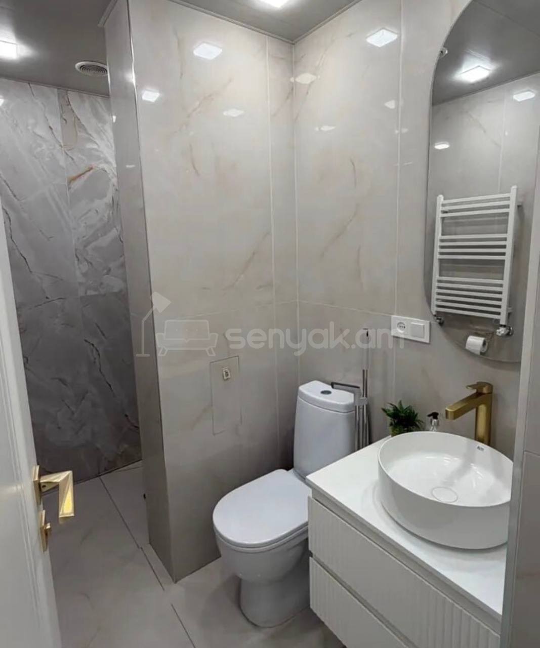 2 Սենյականոց Բնակարան, 45քմ, 4/9 հարկ, Դիզայներական Վերանորոգված