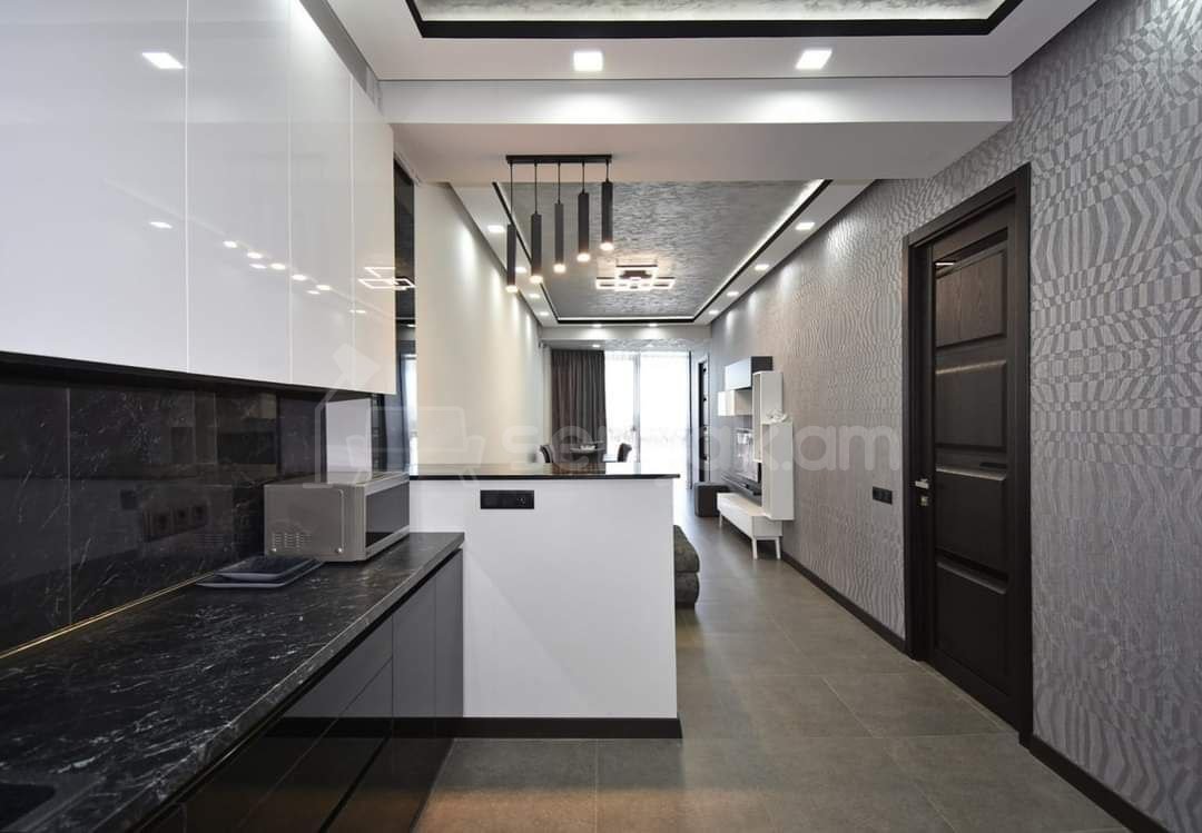 2 Սենյականոց Բնակարան Նորակառույցում, 80քմ, 7/10 հարկ, Դիզայներական Վերանորոգված