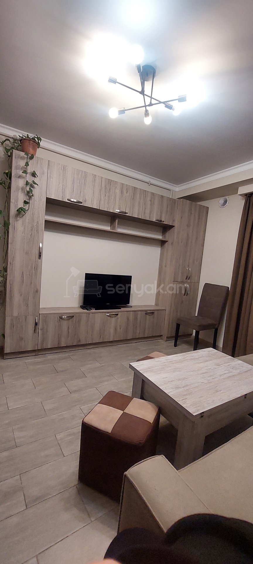 2 Սենյականոց Բնակարան, 35քմ, 12/16 հարկ, Դիզայներական Վերանորոգված, Կահավորված