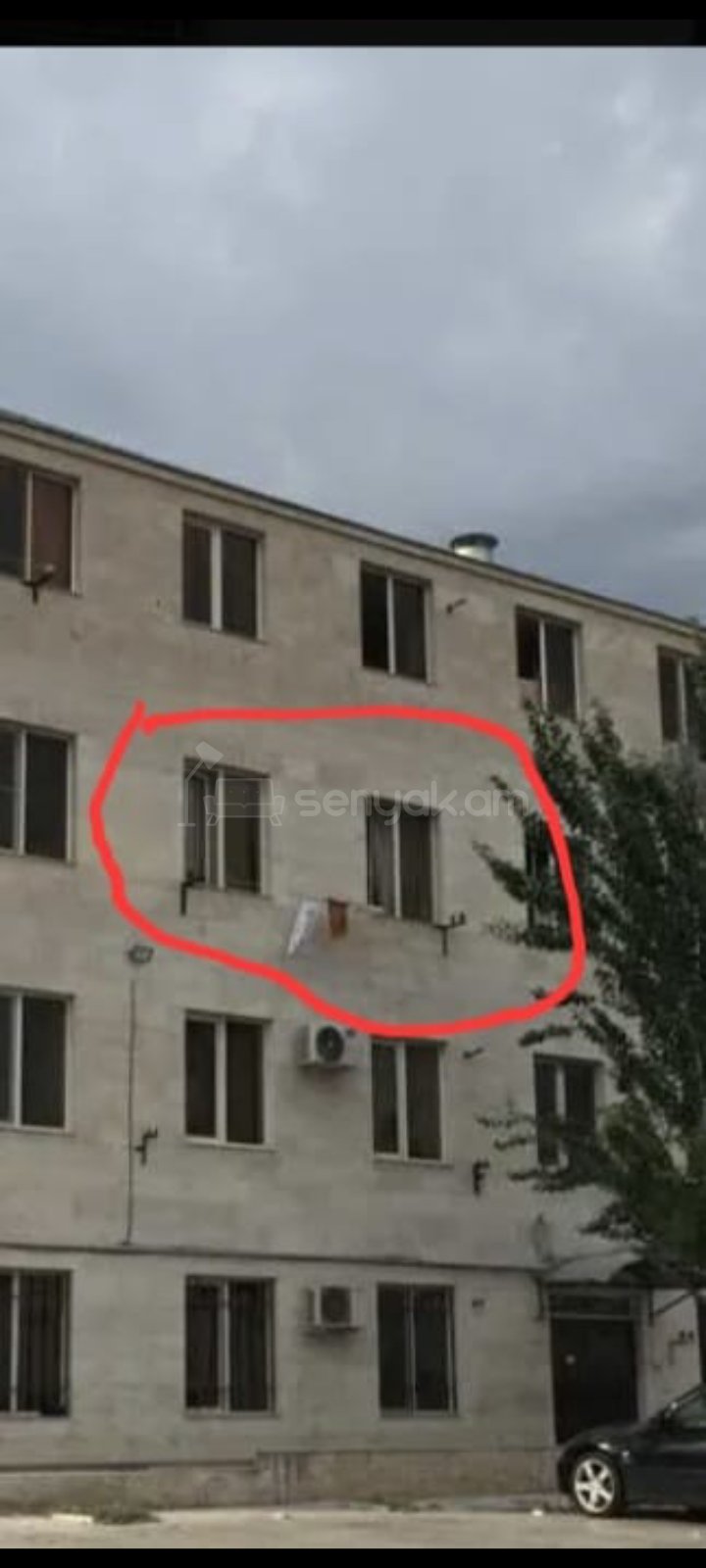 2 Սենյականոց Բնակարան Նորակառույց Քարե Շենքում, 40քմ, 3/4 հարկ, Կապիտալ Վերանորոգված