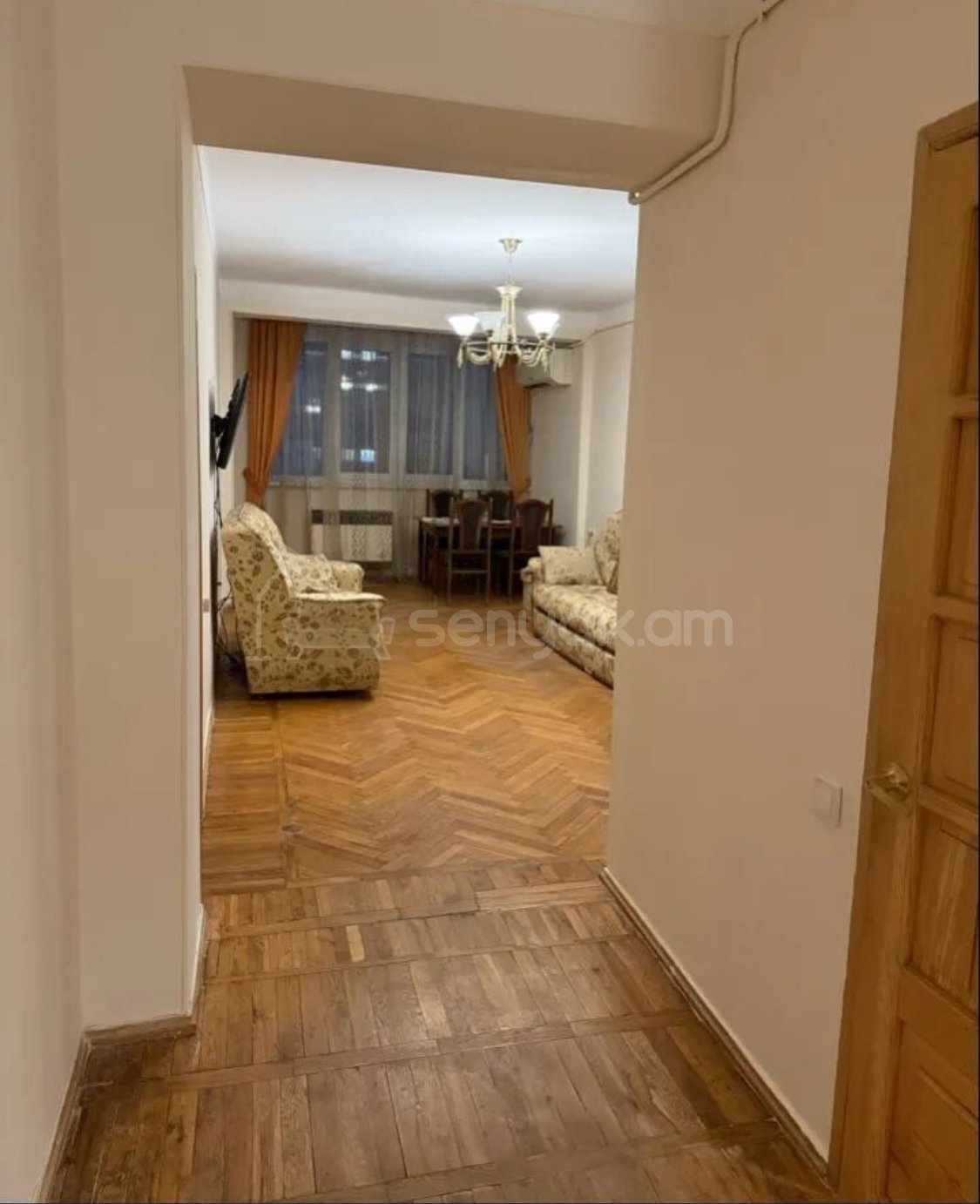 2 Սենյականոց Բնակարան Քարե Շենքում, 64քմ, 4/6 հարկ, Կապիտալ Վերանորոգված, Կահավորված