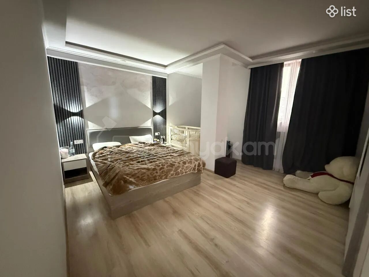 3 Սենյականոց Բնակարան, 77քմ, 4/16 հարկ, Կապիտալ Վերանորոգված