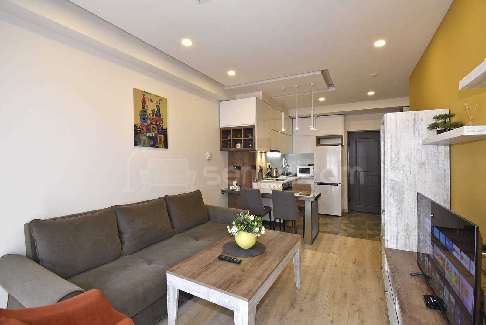 2 Սենյականոց Բնակարան Նորակառույցում, 50քմ, 5/15 հարկ, Դիզայներական Վերանորոգված