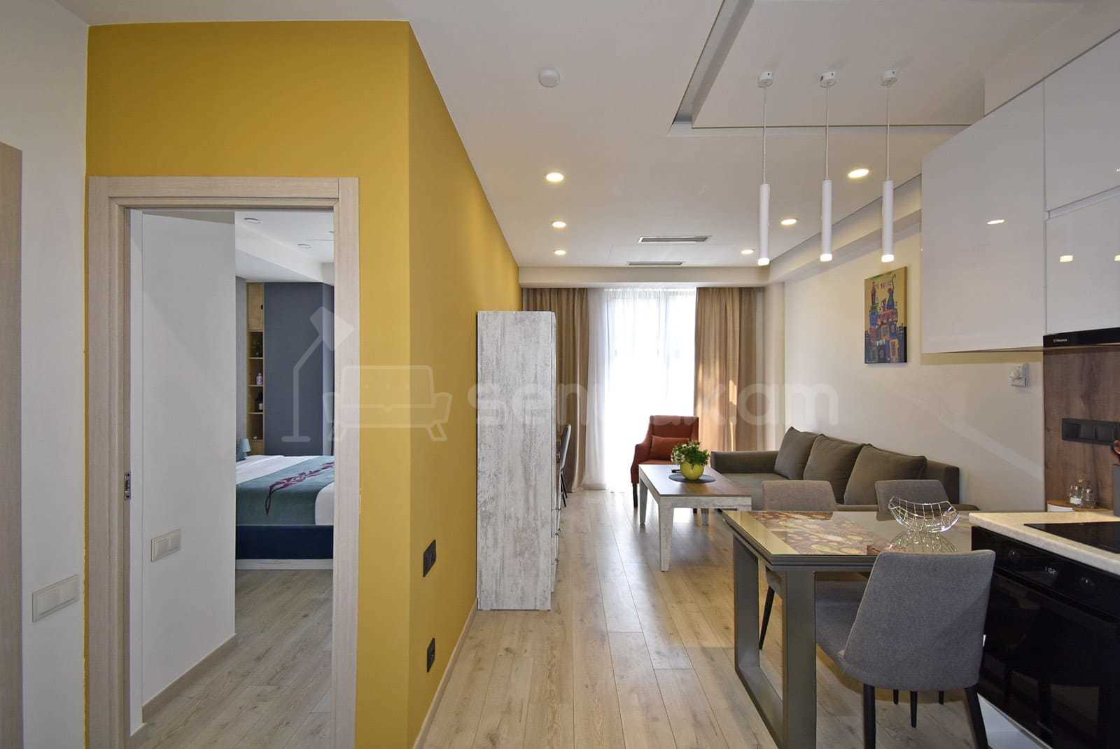 2 Սենյականոց Բնակարան Նորակառույցում, 50քմ, 5/15 հարկ, Դիզայներական Վերանորոգված